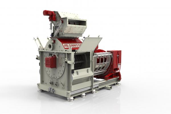 Hamex Hammer Mill with semi automatic sieve change system open